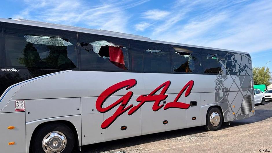 Un proiectil rusesc a lovit vama Palanca din Republica Moldova: polițist rănit și autobuz avariat