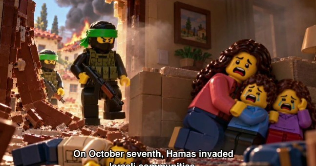 Israelul a publicat un videoclip cu figurine Lego pentru comemorarea atacului din 7 octombrie