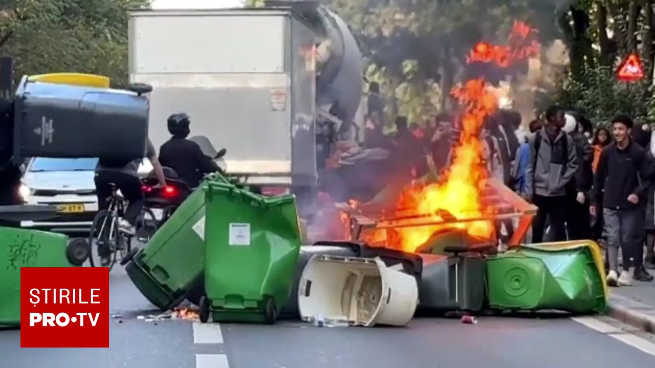 Tensiuni în Franța: Guvernul acuză extrema stângă că instigă la violență în timpul protestelor școlare