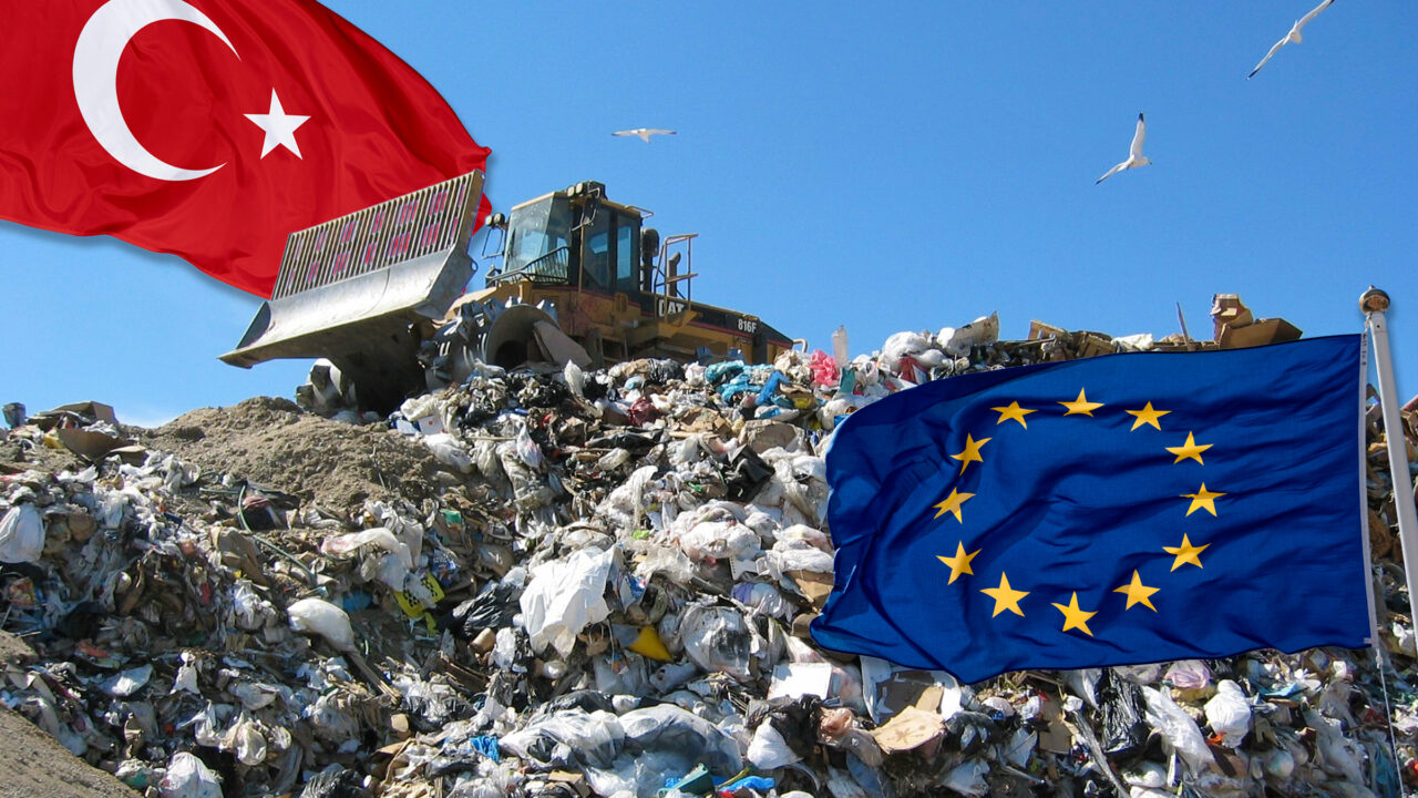 Exportul de deșeuri de plastic către Turcia: Doar 10% din încărcăturile europene sunt reciclate