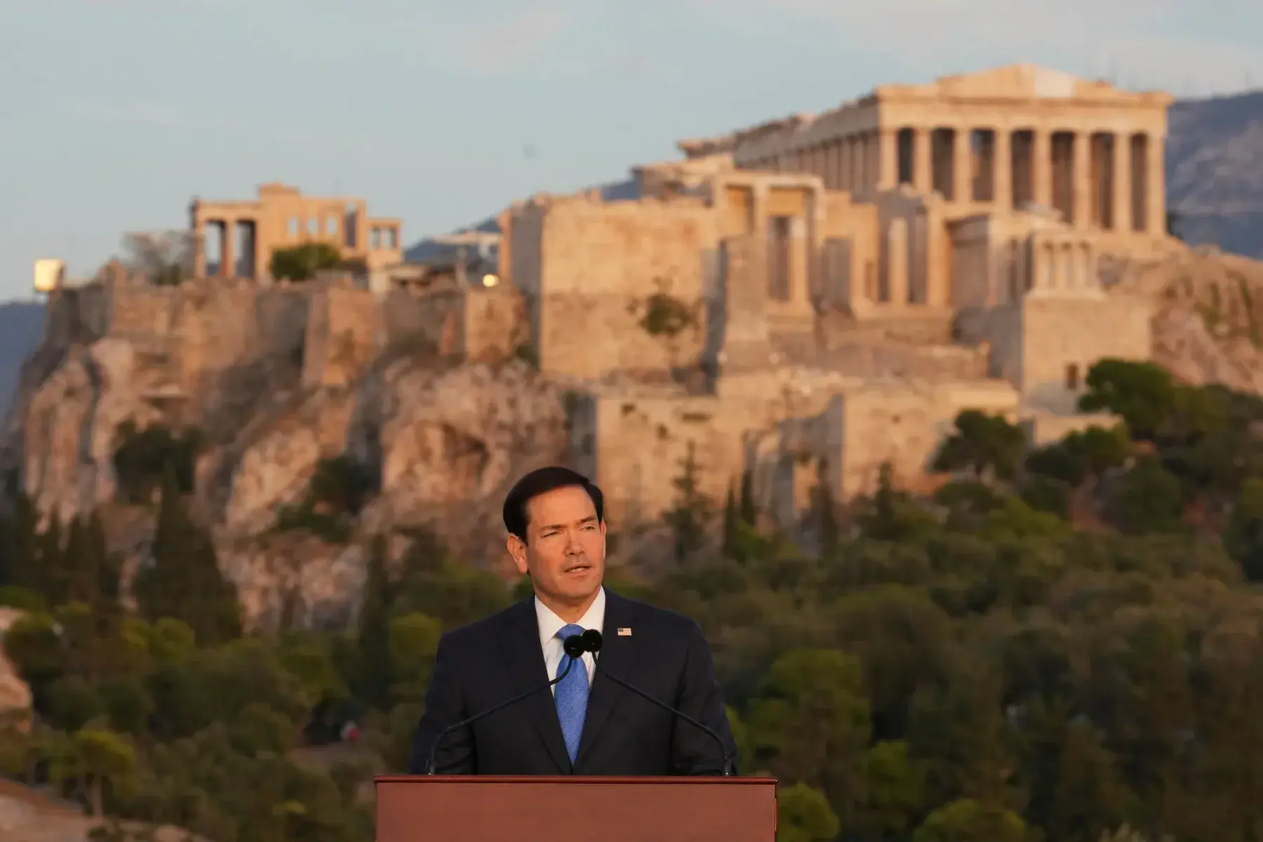 Marco Rubio, la Atena: Apel la redobândirea identității occidentale prin valorile Greciei antice