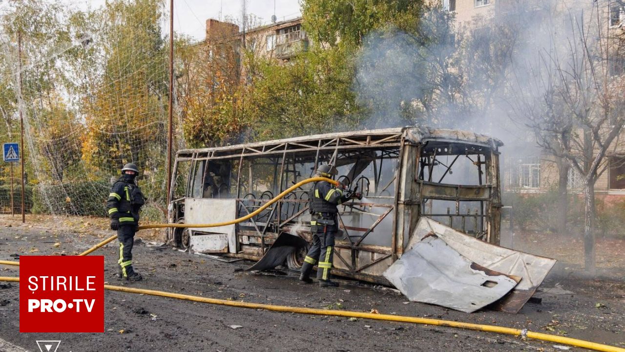 Atac rusesc devastator asupra unor autobuze în Kramatorsk: cel mai sângeros eveniment din acest an
