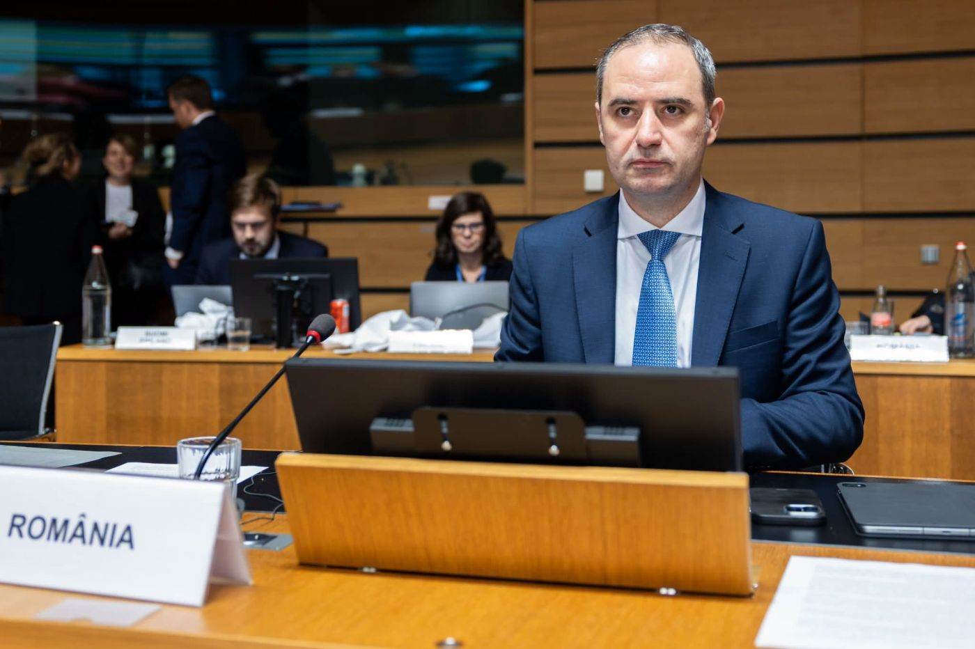 Alexandru Nazare participă la reuniunea ECOFIN din Luxemburg pentru susținerea intereselor economice ale României