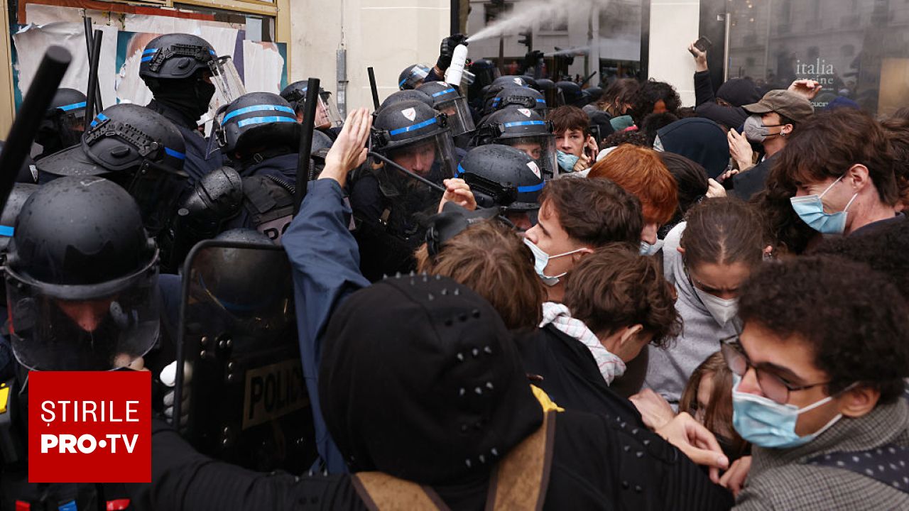 Violențe și arrestări în Franța și Belgia în urma protestelor masive împotriva măsurilor de austeritate