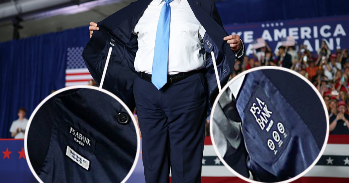 Controversă vestimentară pentru Donald Trump: costumul de sub 300 de dolari care contrazice discursul său economic
