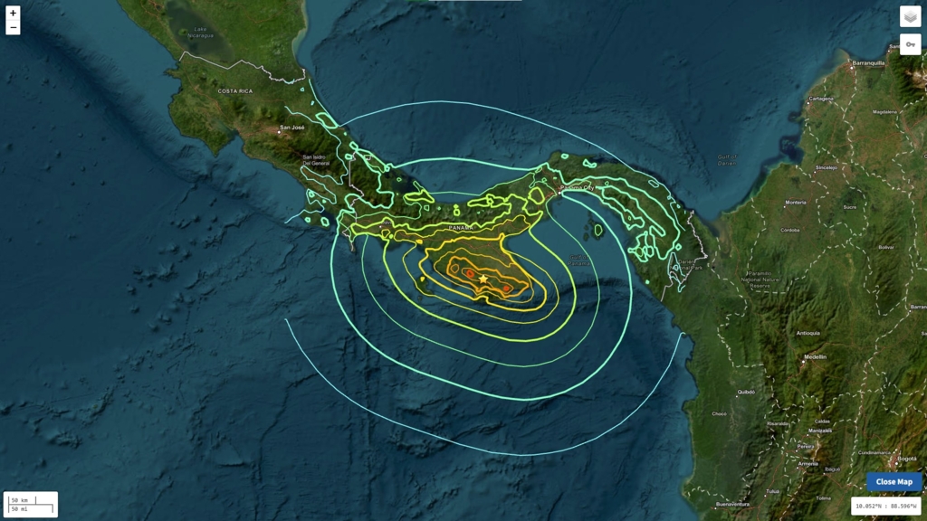Panama, afectată de un cutremur de 7,7 magnitudine; guvernul a declarat starea de urgență națională