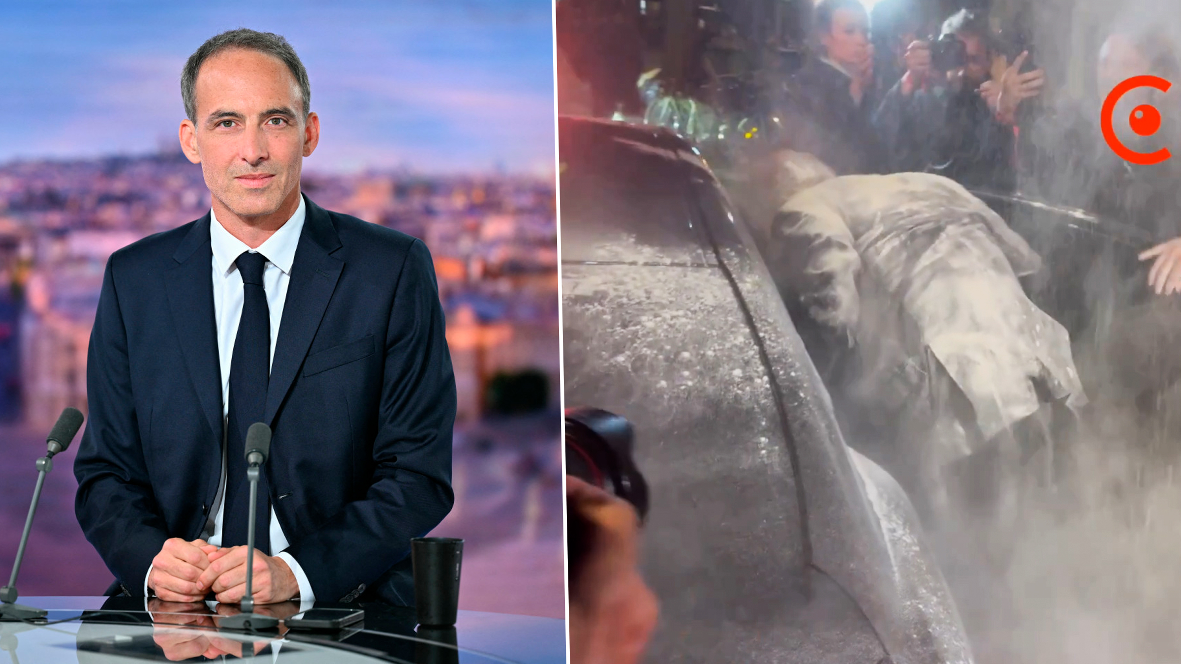 Europarlamentarul Raphaël Glucksmann a fost atacat cu făină la Paris, după victoria la primare