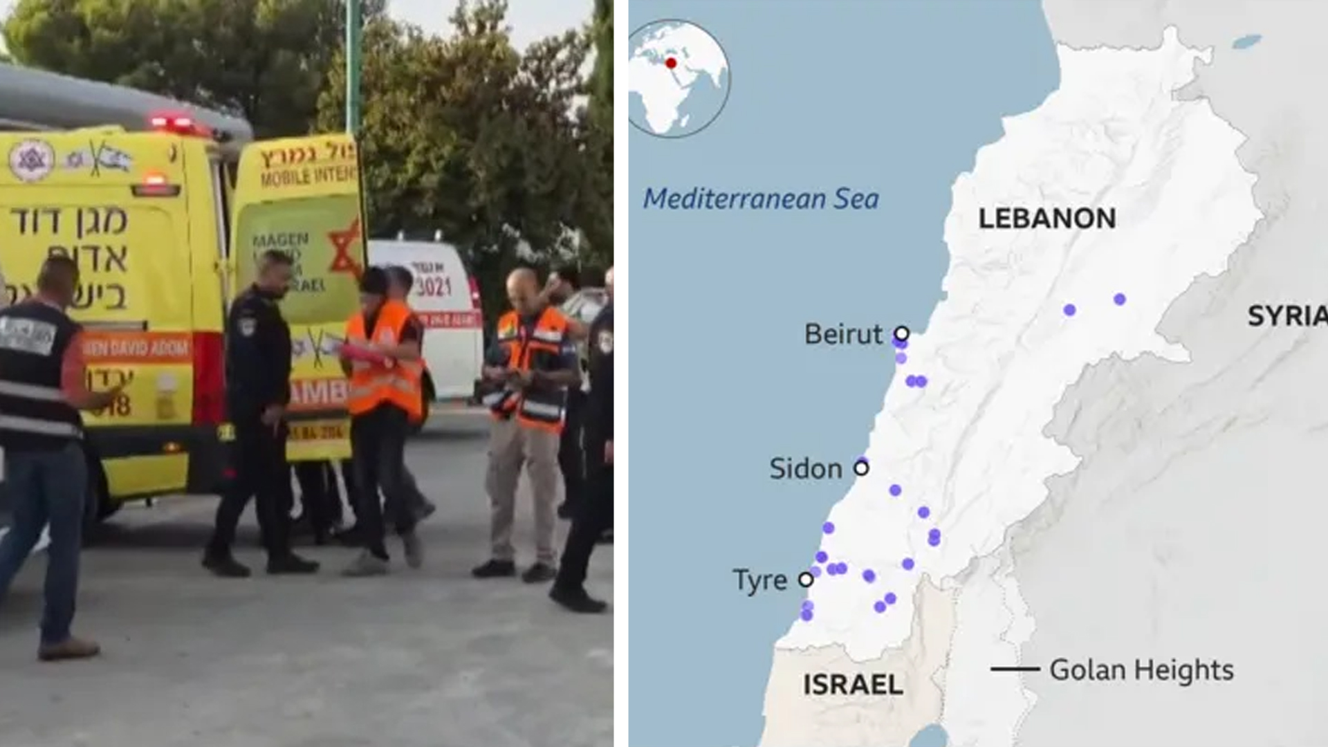 Explozie în nordul Israelului în timpul unei excursii școlare: cel puțin 20 de răniți