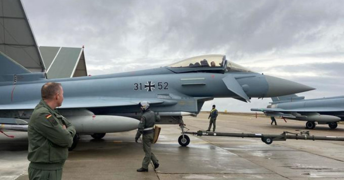 Germania trimite avioane Eurofighter și soldați în Letonia pentru securitatea spațiului aerian